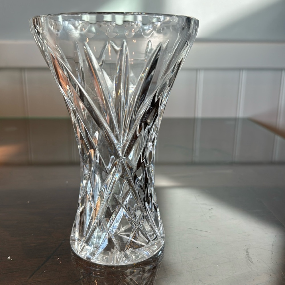 Vintage Lead Crystal Vase